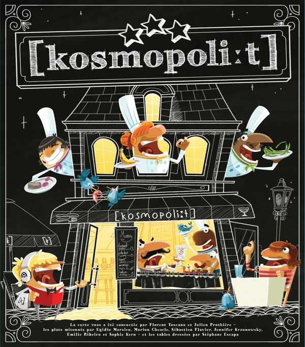 Cover image of [kosmopoli:t] board game